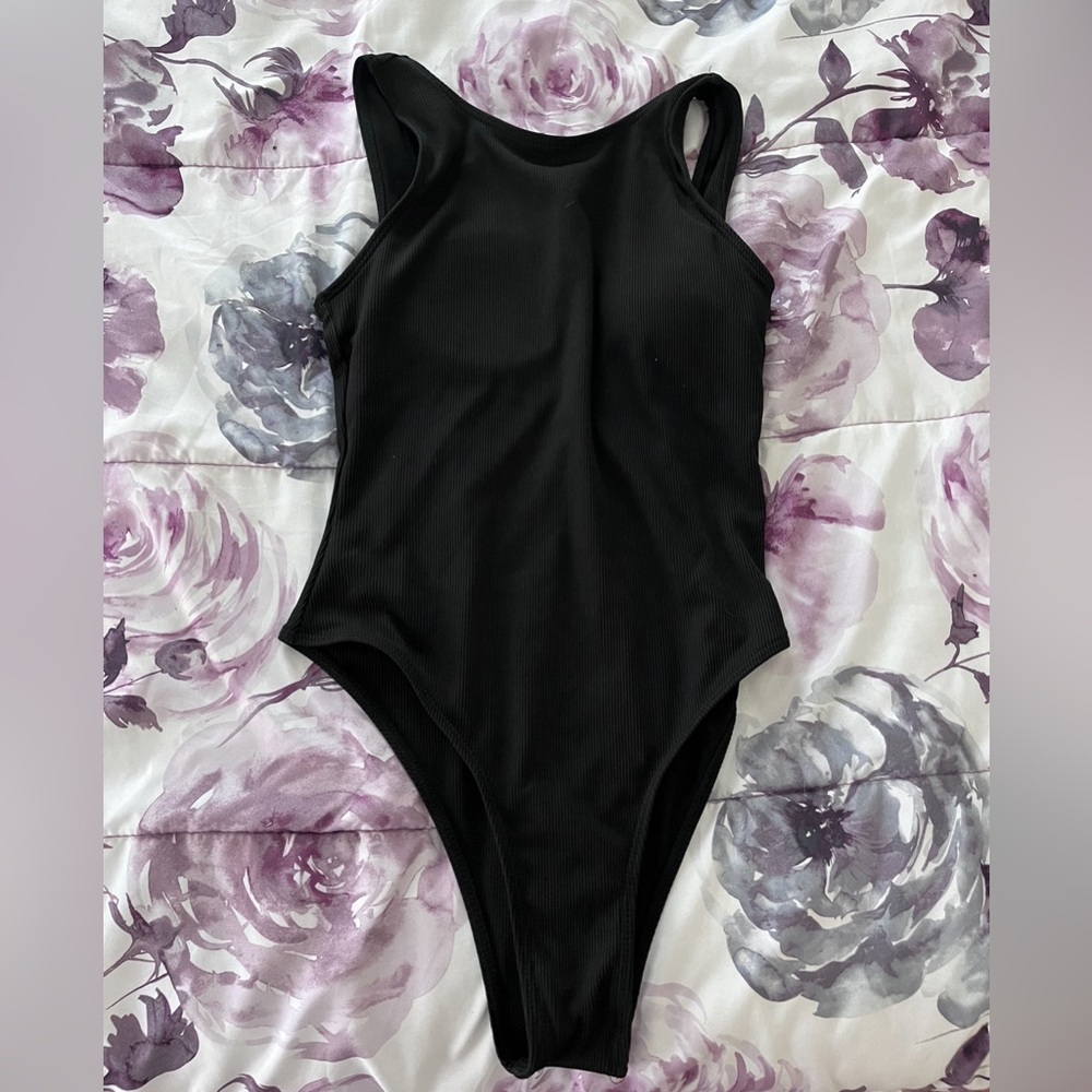 One piece bathing suit!